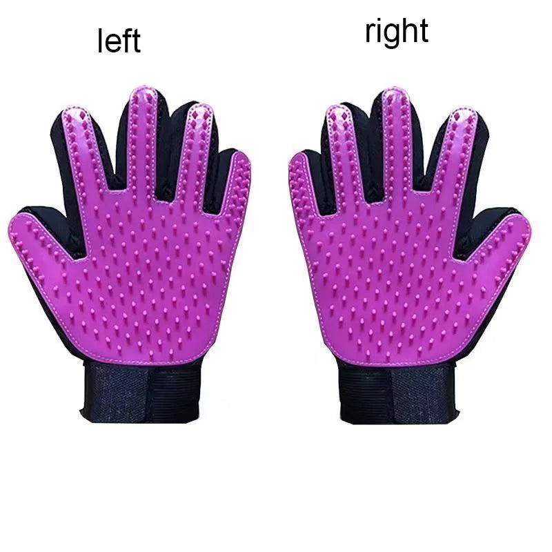 Cat Grooming Glove — Deshedding & Massage Brush