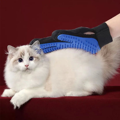 Cat Grooming Glove — Deshedding & Massage Brush