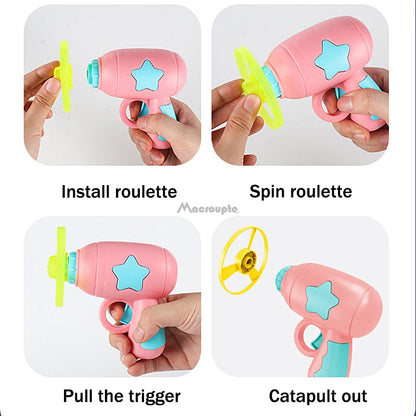 Flying Disc Launcher – Interactive Chase Toy for Cats