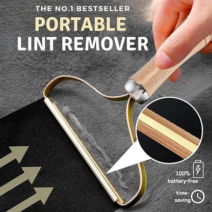 Portable Lint Remover – Fabric Shaver Brush"