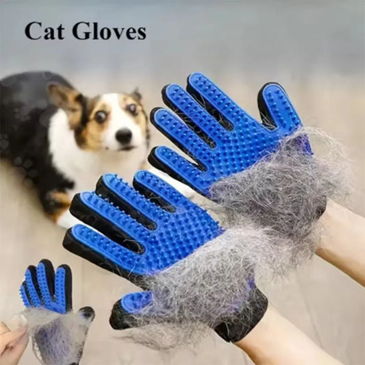 Cat Grooming Glove — Deshedding & Massage Brush