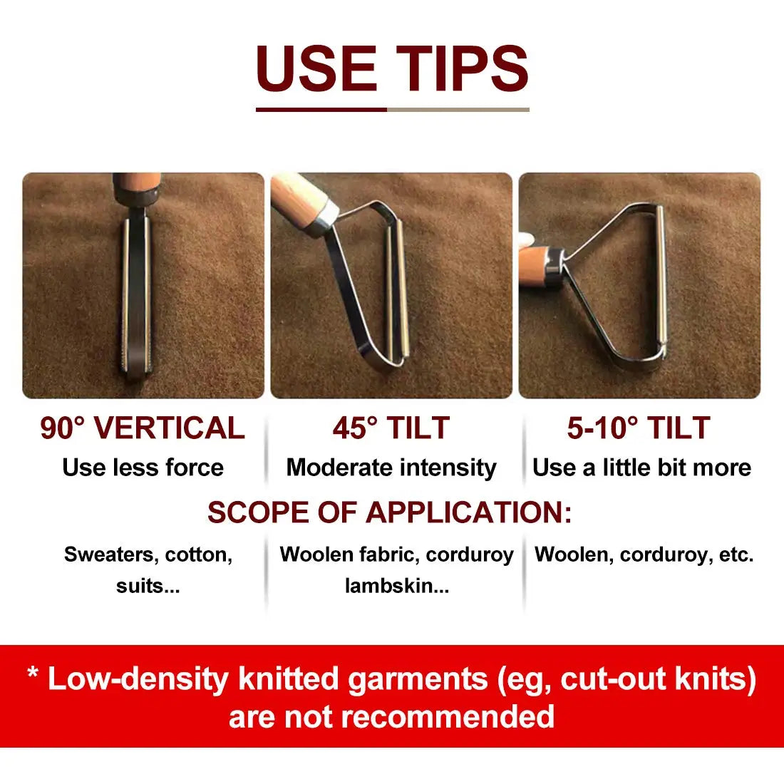 Portable Lint Remover – Fabric Shaver Brush"