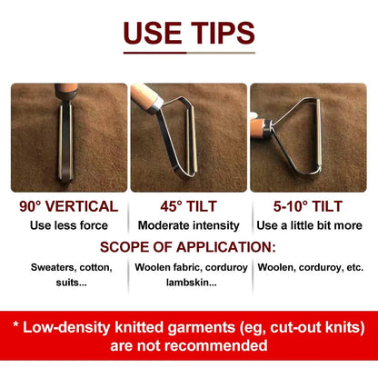 Portable Lint Remover – Fabric Shaver Brush"